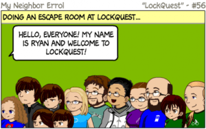 escape room comic
